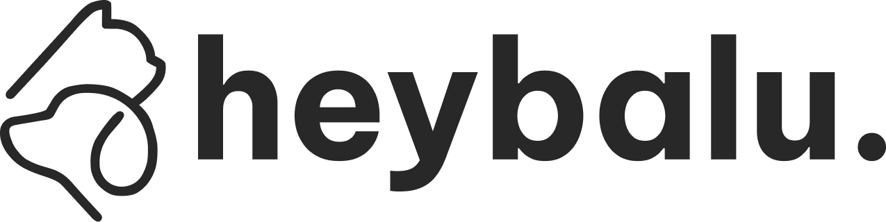 Hey Balu - Personalized Pet Products Logo